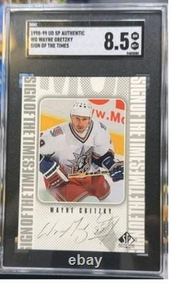 1998-99 SP Authentic Sign of the Times Wayne Gretzky Autograph #WG (AU)