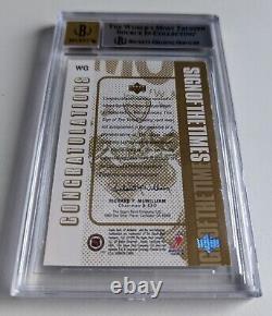 1998-99 SP Authentic Wayne Gretzky Sign Of The Times SOTT GOLD Autograph #99/99