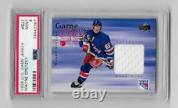 1998-99 Ud Upper Deck Game Worn Jersey Wayne Gretzky 2nd Year Psa 9! Gj1