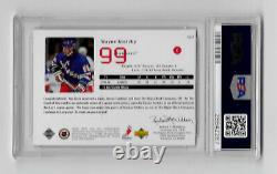 1998-99 Ud Upper Deck Game Worn Jersey Wayne Gretzky 2nd Year Psa 9! Gj1