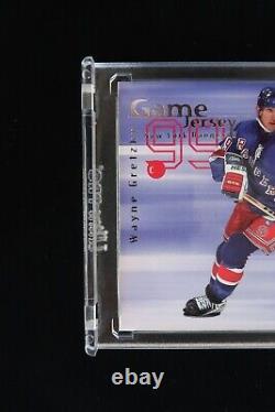 1998-99 Upper Deck GJ1 Wayne Gretzky Authentic Game Worn New York Rangers Jersey