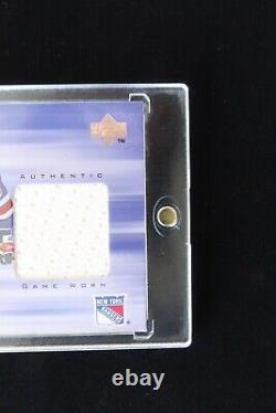 1998-99 Upper Deck GJ1 Wayne Gretzky Authentic Game Worn New York Rangers Jersey