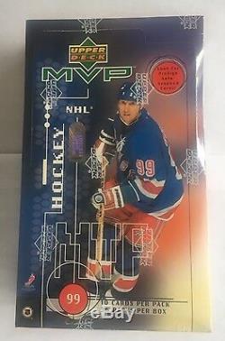 1998-99 Upper Deck MVP Hockey Factory Sealed Box 36 Packs Autographs