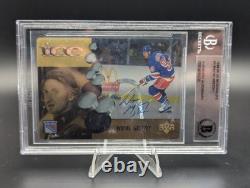 1998-99 Upper Deck McDonald's Ice Wayne Gretzky #MCD1 Autographs (AU) BGS Auth