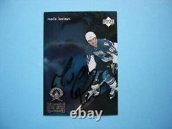 1998/99 Upper Deck NHL Hockey Card 84 Mario Lemieux Auto Autograph Wayne Gretzky