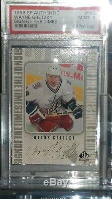 1998-99 Upper Deck Sign Of The Times Wayne Gretzky Psa 9