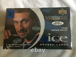 1998 Hockey Upper Deck ICE Box Sealed Wayne Gretzky & Insert Cards -RARE