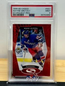 1998 UD Choice Wayne Gretzky Starquest Red #SQ1 Psa 9 Low Pop Upper Deck Mint