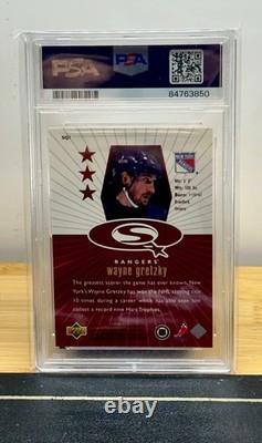 1998 UD Choice Wayne Gretzky Starquest Red #SQ1 Psa 9 Low Pop Upper Deck Mint