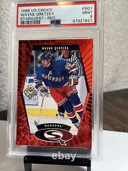 1998 UD Choice Wayne Gretzky Starquest Red #SQ1 Psa 9 Low Pop Upper Deck Mint