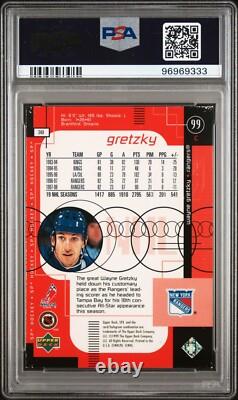 1998 UPPER DECK SPx TRUE PACK-ISSUED SPECTRUM MASTERPIECE #1/1 WAYNE GRETZKY PSA