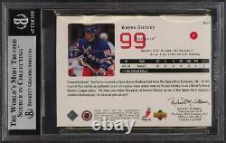 1998 Upper Deck Game Jerseys Wayne Gretzky PATCH #GJ1 BGS 9 MINT
