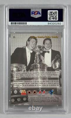 1998 Upper Deck Mcdonalds #t1 Walter Gretzky Signed Card Psa/dna Wayne Ud Rare