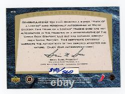 1998 Upper Deck SP Authentic Mark of a Legend Wayne Gretzky Auto #'d /560