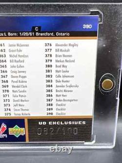 1998 Upper Deck UD Exclusives Wayne Gretzky 82/100 EX-NM Rangers #390