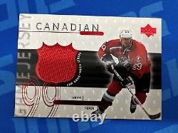 1999-00 Ud Game Jersey Wayne Gretzky Canadian Hero #wg3 Game Worn Jersey Nagano
