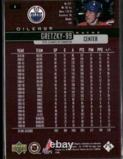 1999-00 Upper Deck #4 Wayne Gretzky UD Exclusives #/100