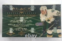 1999-00 Upper Deck Black Diamond Hockey Hobby Box Factory Sealed
