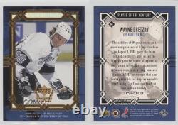 1999-00 Upper Deck Century Legends Collection 59/100 Wayne Gretzky #86 HOF 4p5