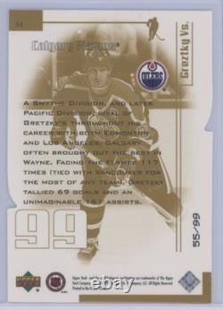 1999-00 Upper Deck Gretzky VS 55/99 SSP Wayne Gretzky 55/99 Edmonton Oilers #34