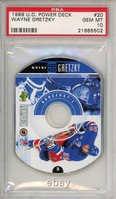 1999-00 Upper Deck Power Deck #20 Wayne Gretzky Low Pop Gem Mint PSA 10