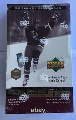 1999-00 Upper Deck Series 2 Hockey Factory Sealed Hobby Box 24 Packs