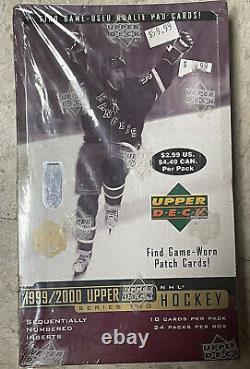 1999/00 Upper Deck Series 2 Hockey Hobby Box rare Rangers John Madden rookie
