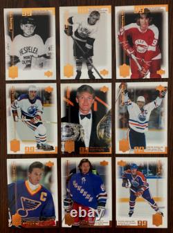 1999-00 Upper Deck Shooting Legend Full Set Wayne Gretzky 1 99