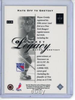 1999-00 Upper Deck Ultimate Victory Collection /100 Wayne Gretzky #118 HOF