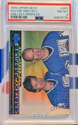 1999-00 Upper Deck Wayne Gretzky Profiles #GP2 PSA NM-MT 8 Base Parrelel Hockey