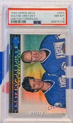 1999-00 Upper Deck Wayne Gretzky Profiles #GP2 PSA NM-MT 8 Base Parrelel Hockey