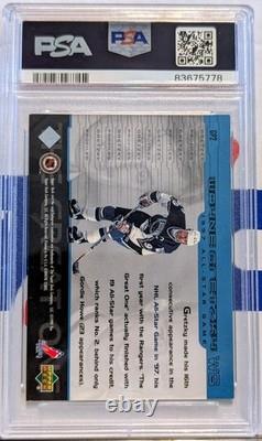 1999-00 Upper Deck Wayne Gretzky Profiles #GP2 PSA NM-MT 8 Base Parrelel Hockey
