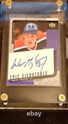 1999-2000 UD Epic Signatures Wayne Gretzky Auto MINT