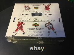 1999/2000 Upper Deck Gold Reserve NHL Hockey UN-Opened 24 Pack Box 10 Cards/Pack
