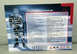 1999 McDonald's WAYNE GRETZKY Signed Upper Deck Retro GREAT CAREER Autograph UDA