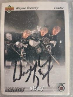 1999 SP Authentic Buybacks 133/500 Wayne Gretzky (1991-92 Upper Deck) #437 Auto