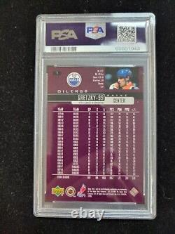 1999 UPPER DECK WAYNE GRETZKY UD EXCLUSIVES #7 Top POP PSA 9 Oilers 016/100