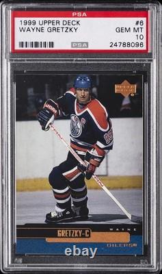 1999 Ud #6 Wayne Gretzky Psa 10