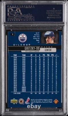 1999 Ud #6 Wayne Gretzky Psa 10