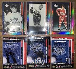1999 Upper Deck Exclusive Wayne Gretzky Complete Set 99/99 Base Set