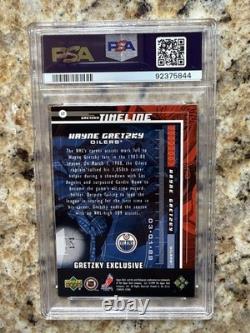 1999 Upper Deck Exclusives Platinum 1/1 Wayne Gretzky PSA 7