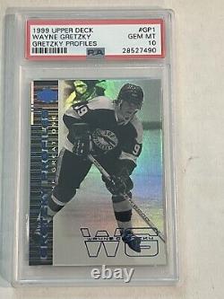 1999 Upper Deck Gretzky Profiles #GP1 WAYNE GRETZKY PSA 10? N Y Rangers