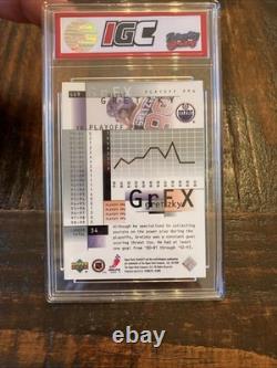 1999 Upper Deck HoloGrFX GrFX Wayne Gretzky #GG9 IGC GEM MINT 10