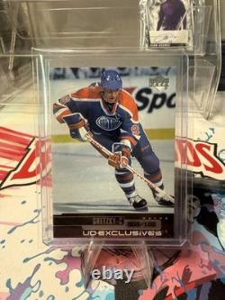 1999 Upper Deck UD Exclusives Wayne Gretzky #9 003/100