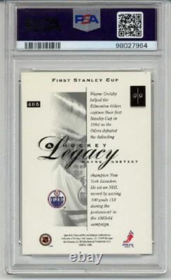 1999 Upper Deck Victory #405 Wayne Gretzky Card Oilers Psa 10 Low Pop 6 Rare
