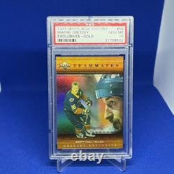 1999 Upper Deck Wayne Gretzky Exclusives Gold #59 Brett Hull /99 PSA 10 Gem Mint