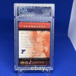 1999 Upper Deck Wayne Gretzky Exclusives Gold #59 Brett Hull /99 PSA 10 Gem Mint