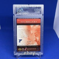 1999 Upper Deck Wayne Gretzky Exclusives Gold #59 Brett Hull /99 PSA 10 Gem Mint