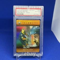 1999 Upper Deck Wayne Gretzky Exclusives Gold #59 Brett Hull /99 PSA 10 Gem Mint