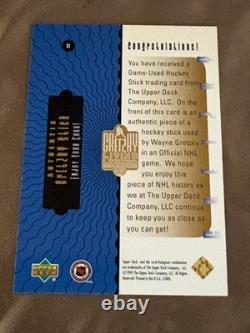 1999 Upper Deck Wayne Gretzky Living Legend #S1 Stick